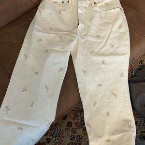 DYED GREY Curve Love High Rise 90s Relaxed Jean WITH EMBROIDERY 28 SHORT